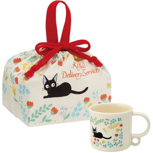 Skater Lunch Box Plastic Cup 200ml Children's Antibacterial Dishwasher Safe Made In Japan Ghibli Kiki's Delivery Service Jiji Botanical Girls KE5AAG