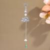 Long Tassel Chinese Style Brooch Zinc Zinc Alloy Retro Lotus Brooch Women Hanfu Ornament  Hanfu Accessories