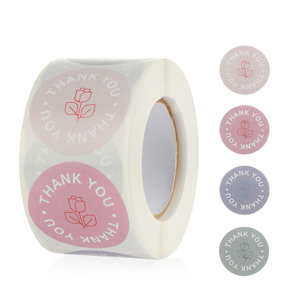 Craft Party Wedding Decor Cookie Bags Package Label Sealing Tag Gift Paper Stickers Thank You