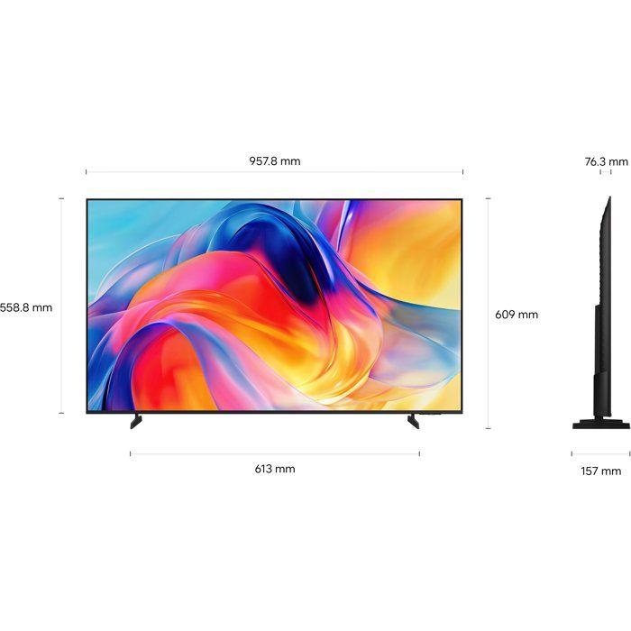 Samsung 43M73H - TV MiniLED 43" (109 cm) - 4K UHD 3840x2160 - Gaming Hub - Smart TV - 3xHDMI - WiFi