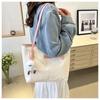 Trendy Oversized Tote Bag Women's 2024 Spring Street Style Shoulder Bag Student Commuter Bag