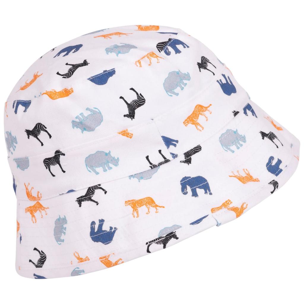 Childrens/Kids Zebdee Safari Animals Bucket Hat