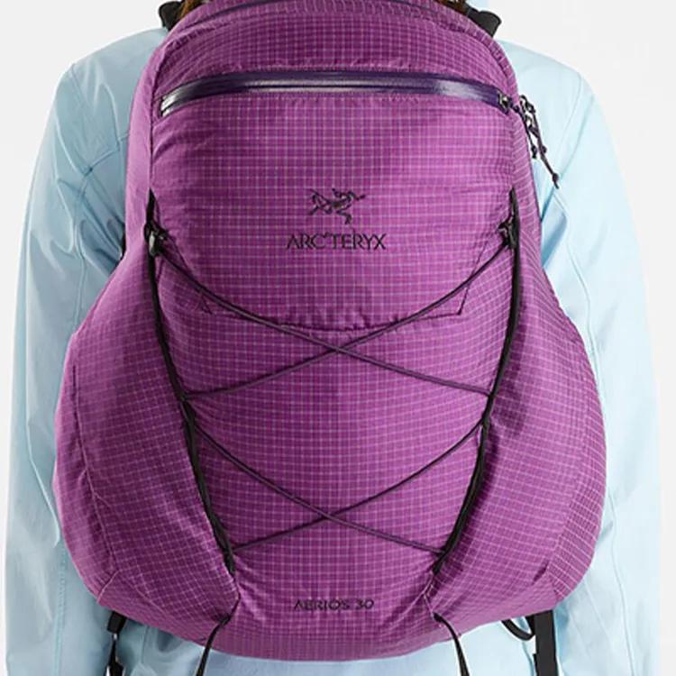 Arc'teryx 30L Backpack Outdoor Bag Nylon Purple Women's (Unisex) Outdoor Bags X000006735 GROOVIE