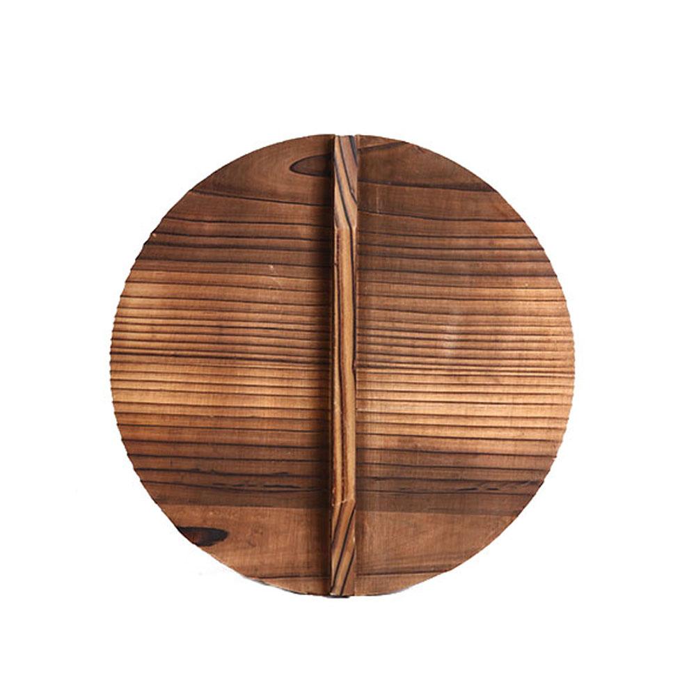 Accessories Anti-scalding Anti-overflow Pan Lid Iron Pot Cover Cookware Part Fir Wood Pot Lid