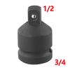 3/8\" To 1/2\" Socket Adapter 3/8\" To 1/4\" Adapter Black 1/2\" To 3/4\