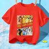 Summer The Lion King Simba Printed Boys 100 Cotton Tshirt Baby Girls Clothing 214 Years Old Short Sleeved Tshirt
