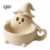 Ghost Snack Container 3D Printed Halloween Bowl, Trick or Treat Candy Theme Ornament Serving Decorative Storage Tray Dish, Party Supplies Versatile