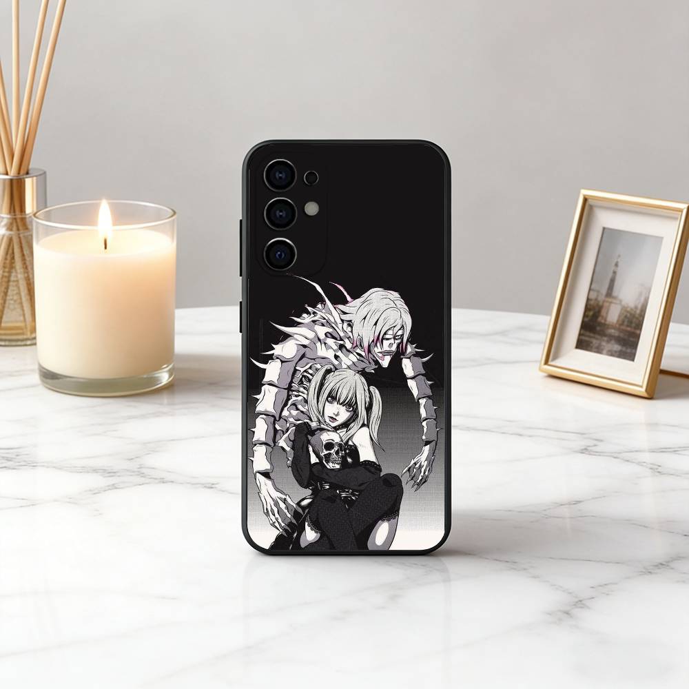D-DeathS N-NoteS M-MisaS A-Amane-es Чехол для телефона Черный Силиконовый Мягкий Для Samsung S25,S24,S21,S22,S23,S30,Ultra,S20,Plus,Fe,Lite