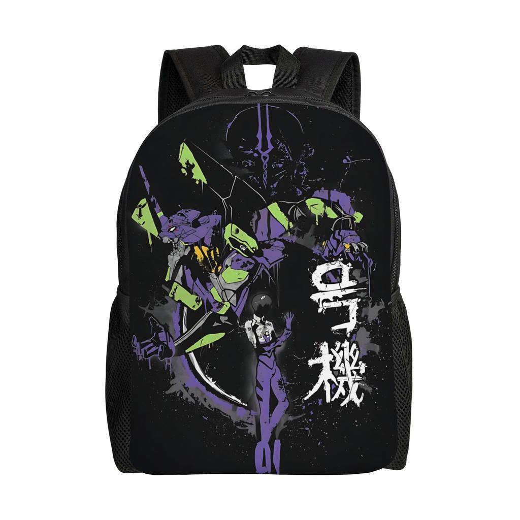Неон Genesis Evangelion Рюкзак EVA ita-сумка Аска mochila Kawaii Рабочий Офисный Большая Вместимость Rucksack