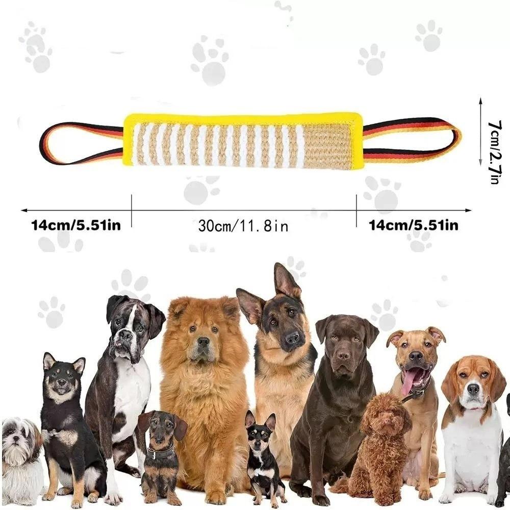 Puppy Chewing Bite-resistant Dog Bite Pillow Rope Handles Interactive Dog Tug Durable Pet Chew Sticks Teeth Grinding