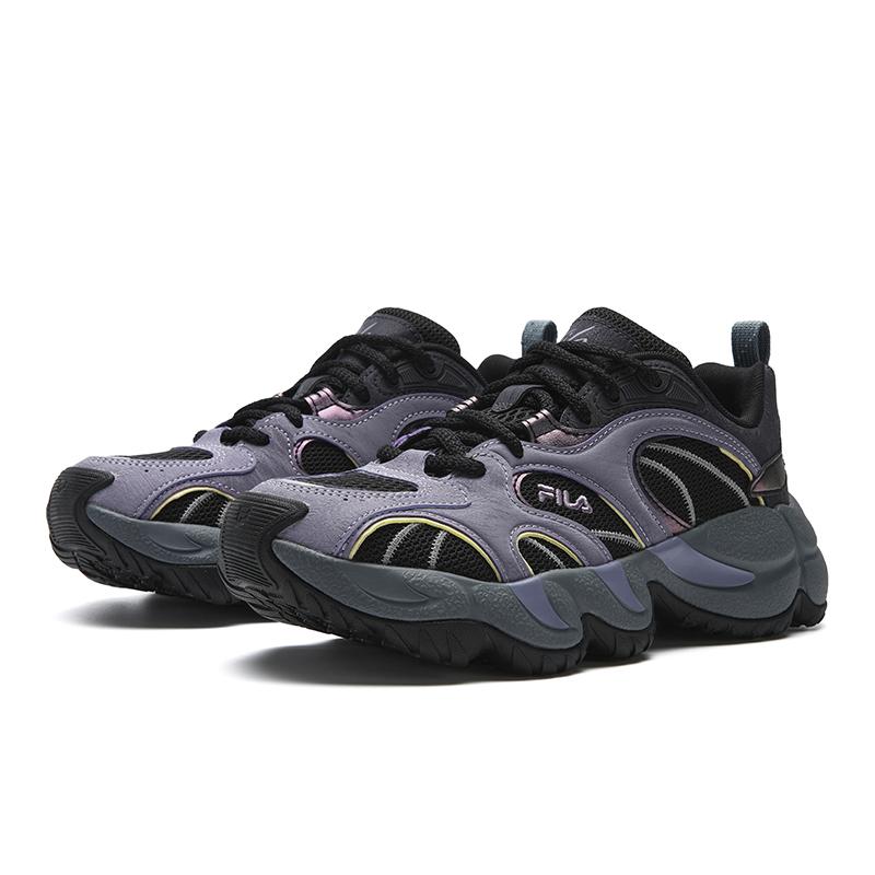 Sneakers FILA FLAME Low top Chunky Sneakers Women's Purple Smoky Gray/Black