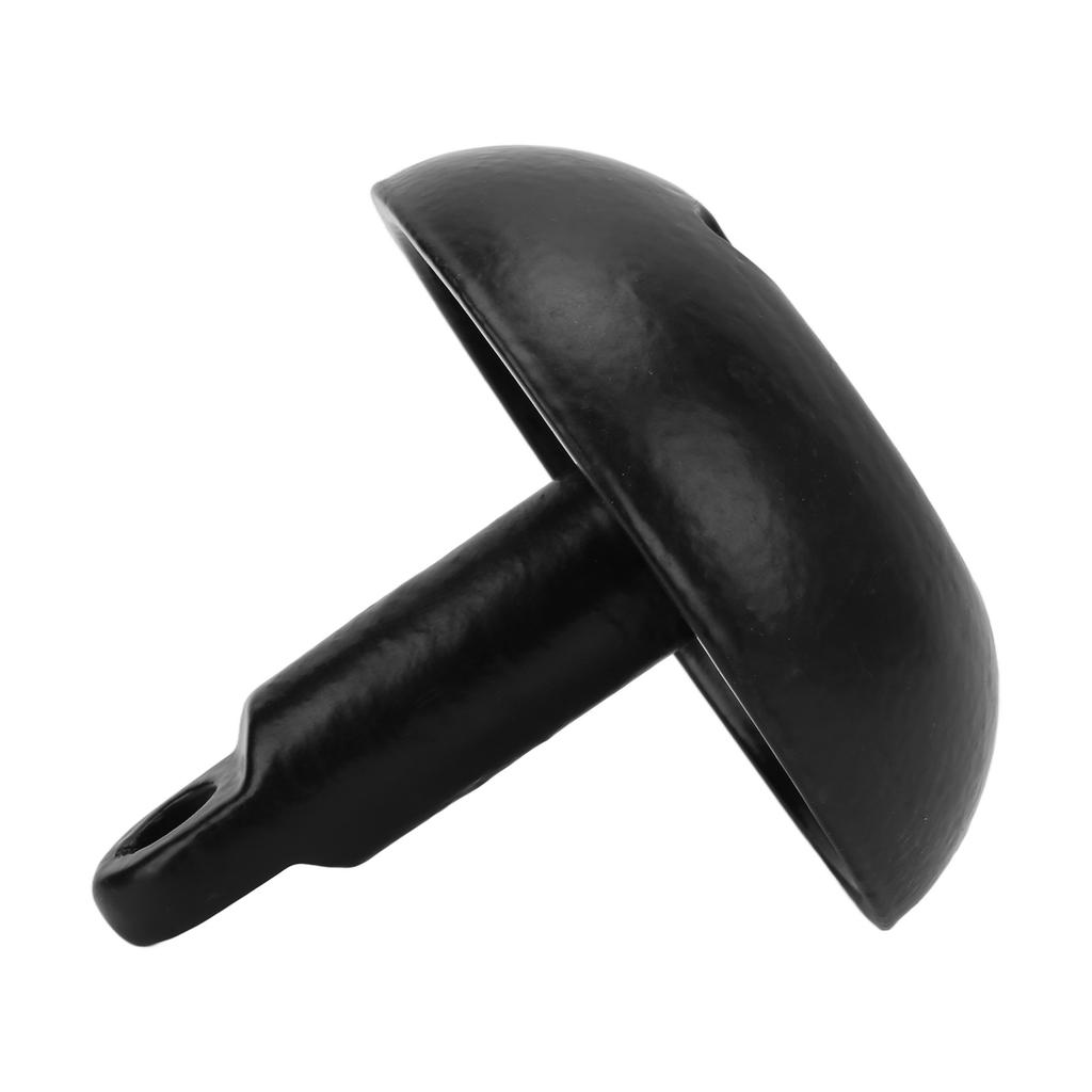 Грибковый якорь из углеродистой стали 10 фунтов Цельнолитой с ПВХ-покрытием Черный для рыболовных лодок, яхт, гидроциклов