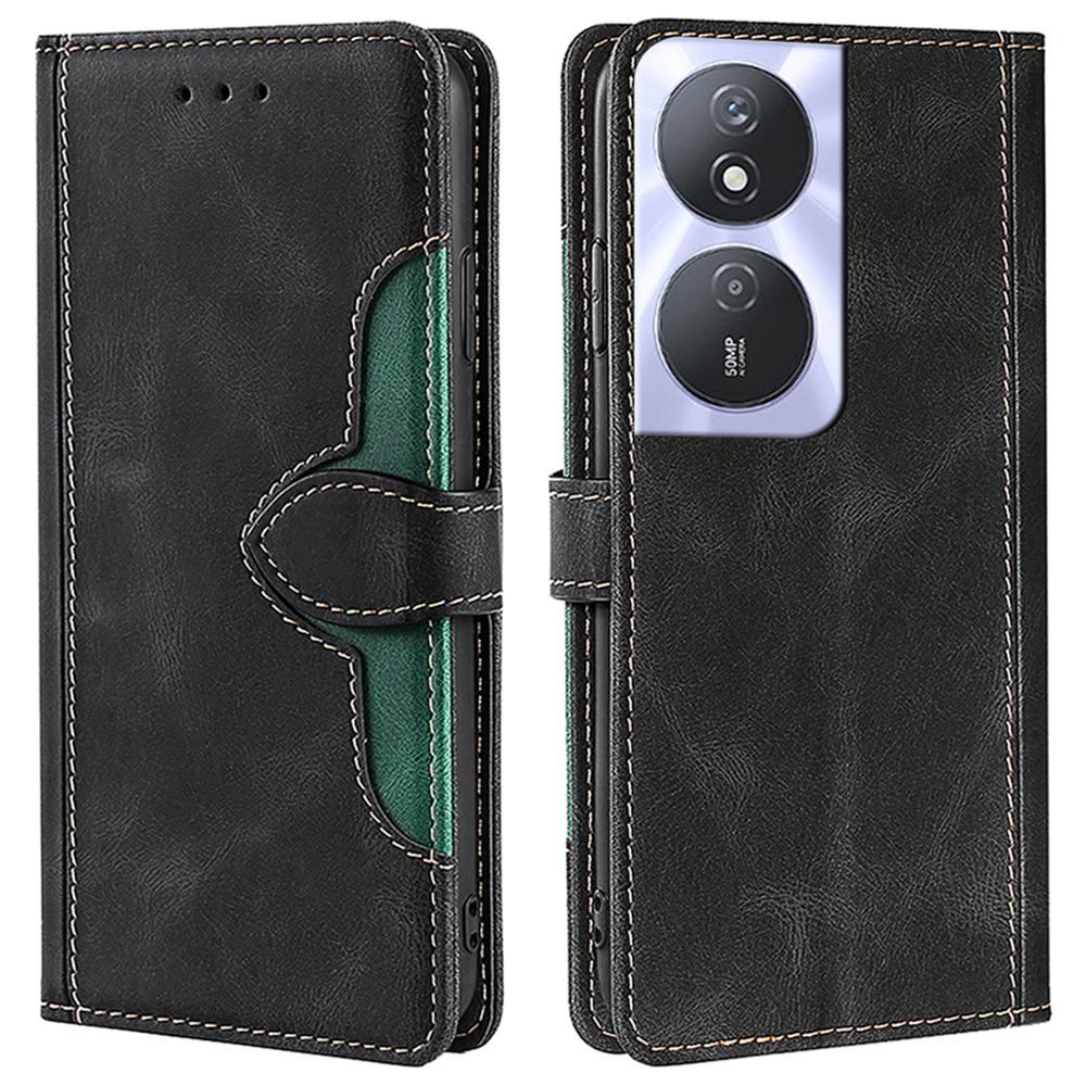 Для Honor Play 50 Plus 5G/Play 8T 5G/X7b 4G/90 Смарт-чехол Кошелек Кожаная обложка Рисунок «Соломенная шляпа»