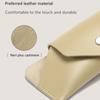 Fashion Unisex Glasses Accessories Container PU Leather Glasses Box Glasses Storage Sunglasses Bag