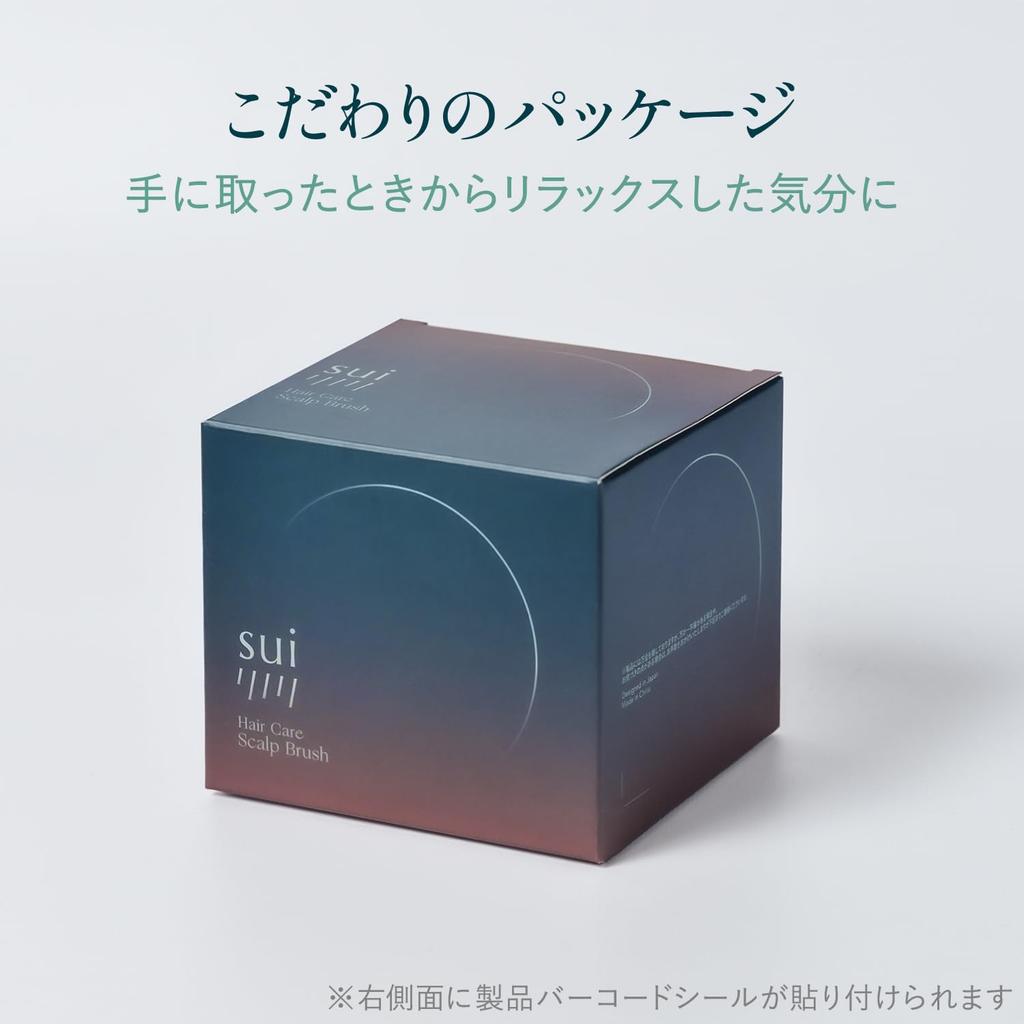 sui Head Spa Shampoo Scalp Scalp Pore Unisex Brush, Brush, Massager, Silicone, Cleansing, (PINK)