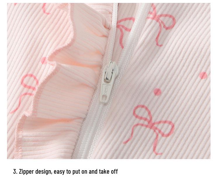 Боди для новорожденной девочки на весну и осень - Теплый комбинезон 'Полная Луна'