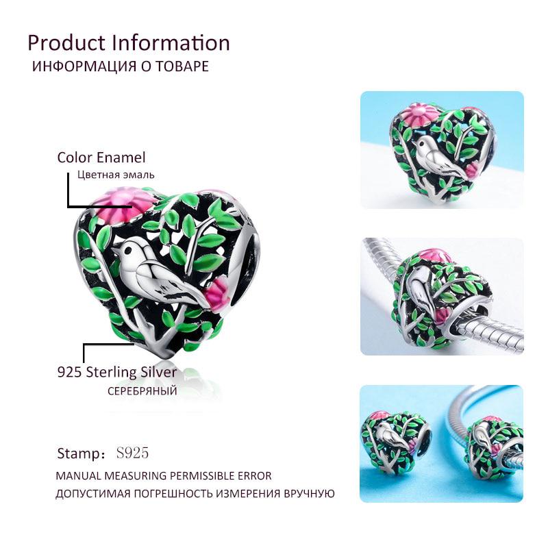 Подвески BAMOER из стерлингового серебра 925 пробы