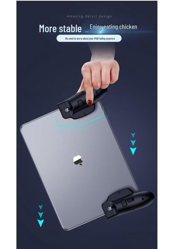 H11 Series Tablet PUBG Controller: 4-6 Finger Stimulating Battlefield Shooting Game Controller