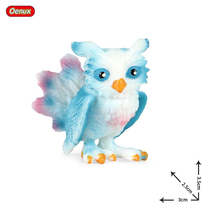 Oenux Оригинал Подлинный Сказочный Летающий Конь Симуляция Животное Мифические Эльфы Эльф Пегас Фигурки Модель ПВХ Милая Детская Игрушка