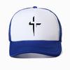 Summer Unisex Outdoor Sports Cross Creative Print Baseball Cap Fashion Unisex Mesh Breathable Snapback Hat Bones