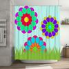 Colorful Fun Shower Curtain Decorate Your Bathroom with These Vibrant Designs