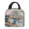 Adventure In The Sea Lunch Bag Box Tin Anime Children Aluminum Foil Portable Lunchbox