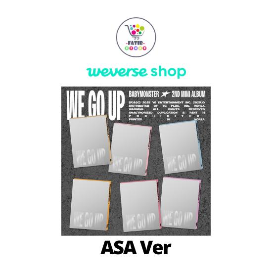 Выберите POB PATTERN Ver МИНИ-АЛЬБОМ BABYMONSTER 2-й WE GO UP