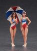 Hasegawa Figure Collection Series Race Queen Figures of Plastic Model Kit FC03 1/24 90's (Set 2)