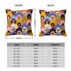 Female Diverse Faces Of Ethnicity Pillowcase Polyester Linen Velvet Printed Decor Throw Pillow Case Sofa Seater Cushion Case 18"