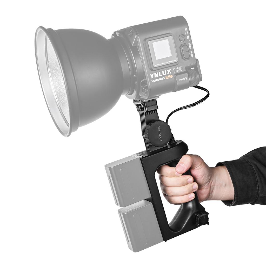 YONGNUO NP-F База источника питания с батарейной ручкой для YONGNUO YNLUX100/ YNLUX100 Pro LED Video Light