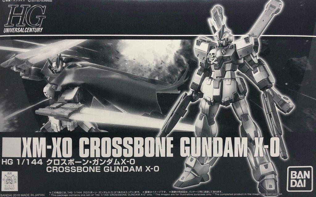 HGUC Crossbone Gundam Пластиковая модель-конструктор Интернет-магазин 1/144 X-0 (Эксклюзив для хобби)