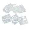 9Pcs Stencils  Production Reusable PET Multi Purpose Flexible  Mandala Template