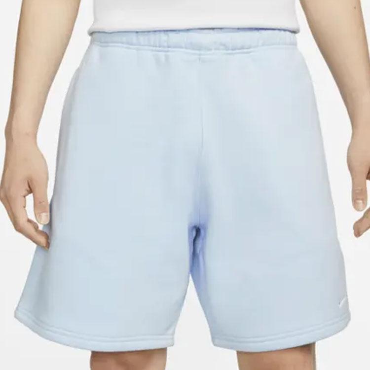 Nike Solo Swoosh Fleece Shorts Men Bottoms Blue DV3055-441