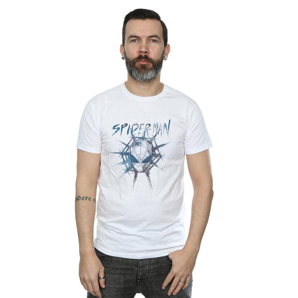 Marvel Mens Spider-Man Web Fade T-Shirt