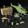 Military Building Block Special Forces Police Villain Rebel Mercenary Outpost Container Doll Boy Collage Toy
