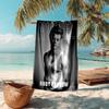 Personalized customized proof beach towel with Rudy Pankow pattern - soft, absorbent,quick-drying,perfect swimming,camping&bathing