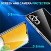 Силиконовый мягкий чехол с полной защитой камеры для Samsung Galaxy A05S A04S A04E A14 A24 A34 A54 A23 A33 A53 A73 S21 S22 S23 Ultra Plus FE, прозрачный чехол