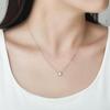 Ожерелье с головой быка 0.5CT-2.0CT, классическое ожерелье с четырьмя когтями, инкрустированное белым выращенным в лаборатории бриллиантом DE VVS1-VS1 с сертификатом IGI для женщин и девочек, изящные ювелирные изделия, подарки