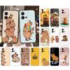 Cartoon Capybara Phone Case For VIVO Y53S Y33S Y01 Y22S Y31 Y21 Y70 Y21S Y72 Y51 Y35 Y76 V21 V2023 V21E V20 SE