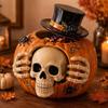 New Cross-border Product: Trick-or-Treat Skull Pumpkin Candy Jar