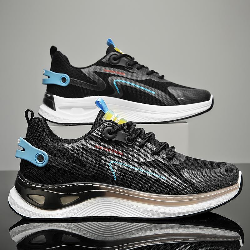 Модные мужские баскетбольные кроссовки с амортизацией, дышащие, кроссовки для тренировок, занятий спортом, спортзала, повседневная нескользящая обувь, легкие кроссовки