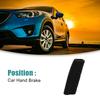 ACROPIX Universal Silicone Anti-Slip Car Handbrake Cover Protector Black 1 Pcs
