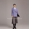 ATELIER D'AMELIE Women's Double-faced Wool Cocoon Coat