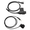 U94 PTT Adapter Push To Talk Button Walkie Talkie Military Headset Connector Replacement for