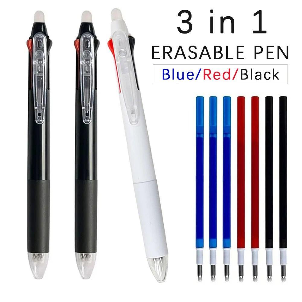 3 in 1 Erasable Pen Magic Ink Student Pen Creative Gel Pen