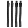 4 Pcs Gooseneck Lamp Hose Aluminium 10mm Caliber Flexible Table Desk Lamp Hose Lighting Fittings