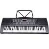 SunRuck Sunlook Electronic Keyboard Play Touch Insight 61 61 Keys Japanese Notation Black SR-DP06