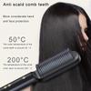 1 шт. Набор для выпрямления волос, расческа для вьющихся волос, профессиональная многофункциональная щетка 2 в 1 с быстрым нагревом, устойчивая к ожогам