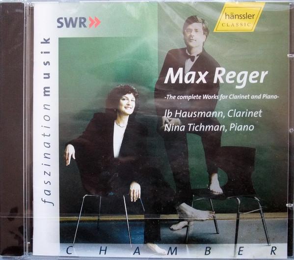 CD IB HAUSMANN, NINA TICHMAN - Reger:Полный Кларнет и Пианино CD93035 Hänssler Classi 2001 Европа Классика Б/У