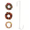 1/2/4pcs 12inch Wreath Hanger for Front Door Wreath Hook Over the Door Hanging Hook Household Multi-Purpose Storage Supplies